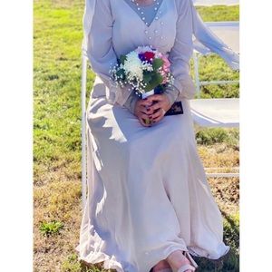 Bari Jay Dress Maxi Long Sleeve Dress